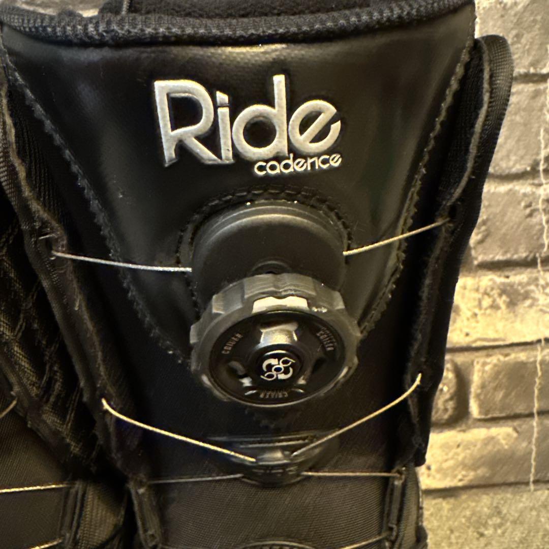 ライド スノーボードシューズ レディース オールブラック 24cm