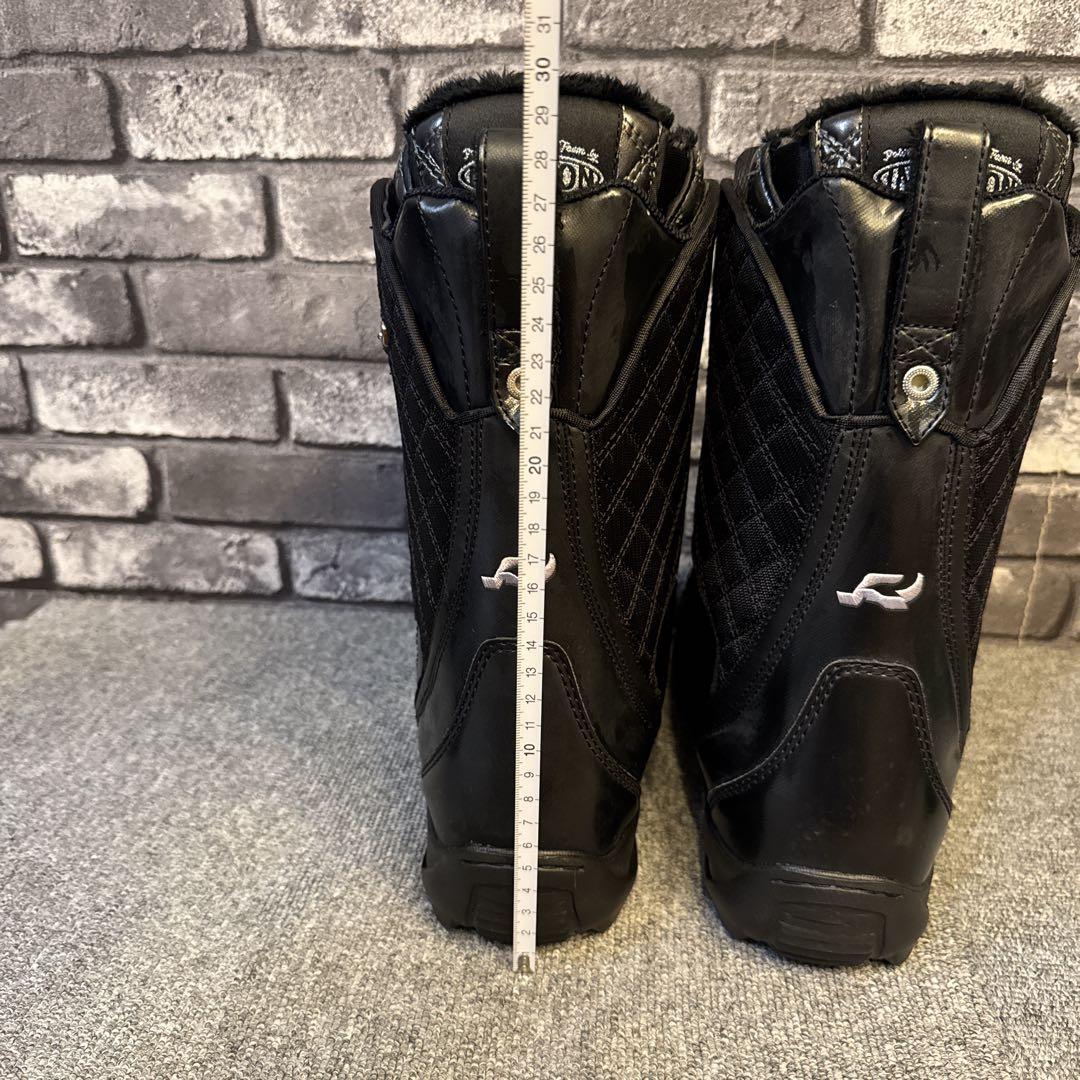 ライド スノーボードシューズ レディース オールブラック 24cm