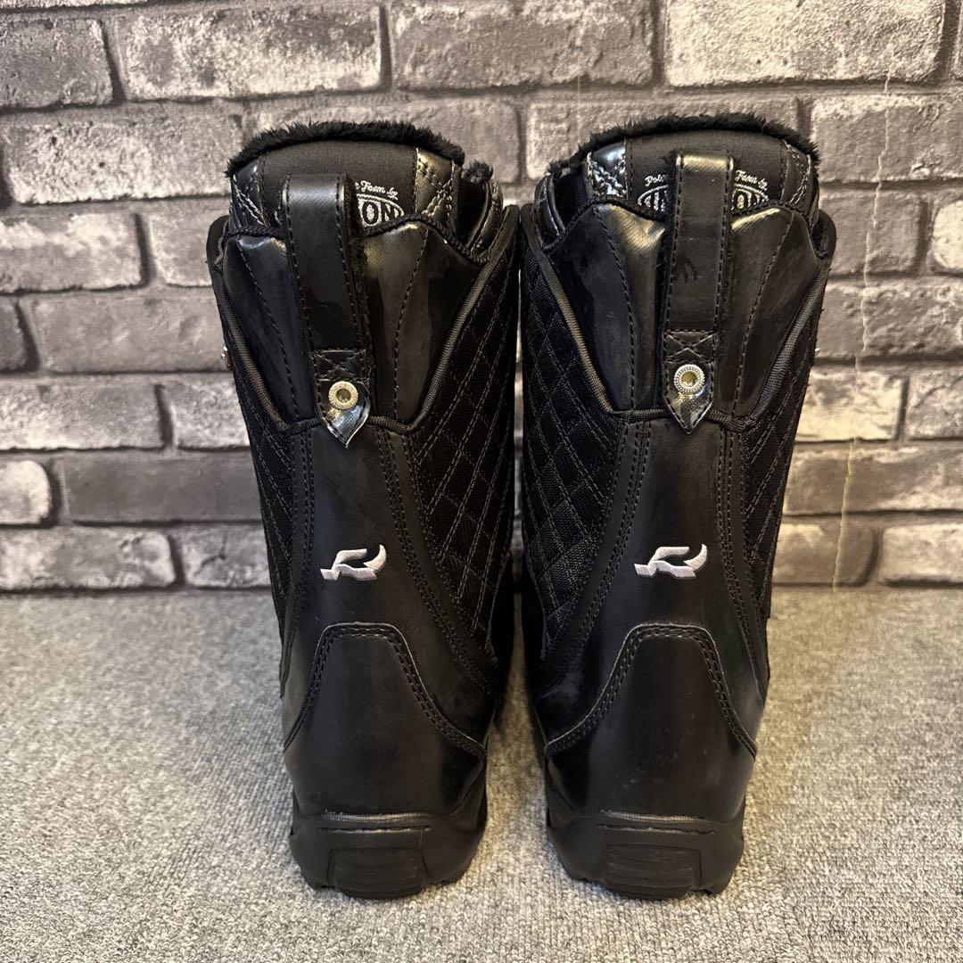 ライド スノーボードシューズ レディース オールブラック 24cm