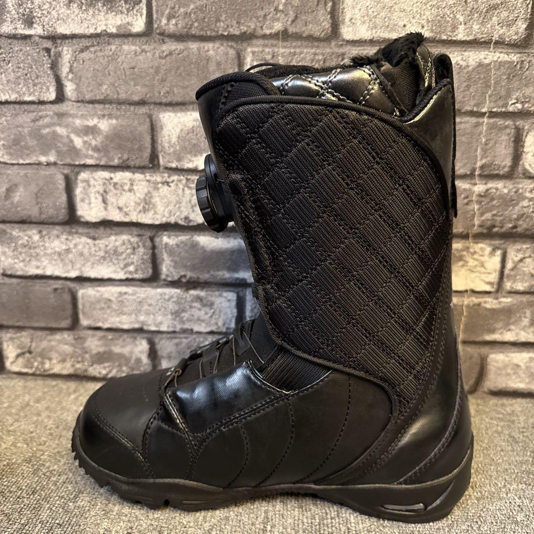 ライド スノーボードシューズ レディース オールブラック 24cm