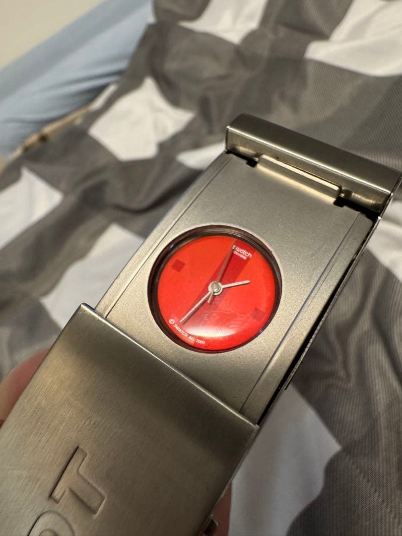 swatch vintage ブレスレットウォッチhot chic