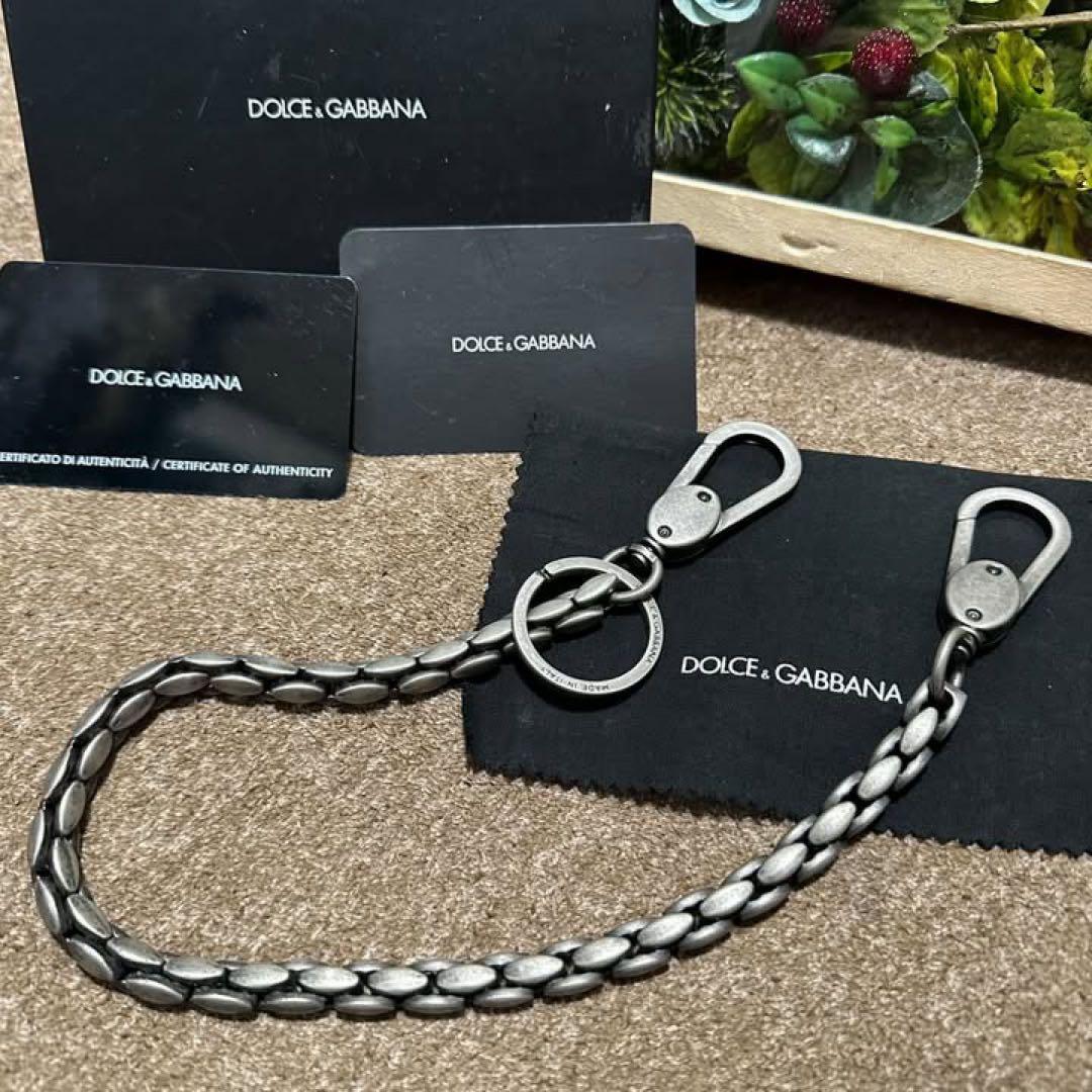 DOLCE&GABBANA ウォレットチェーン キーリング