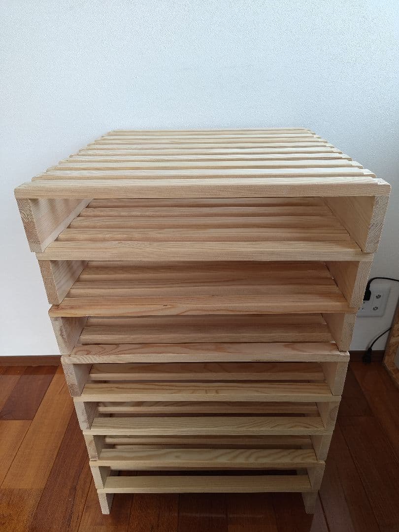 すのこ おしゃれ パレットベッド 8パレット エムール