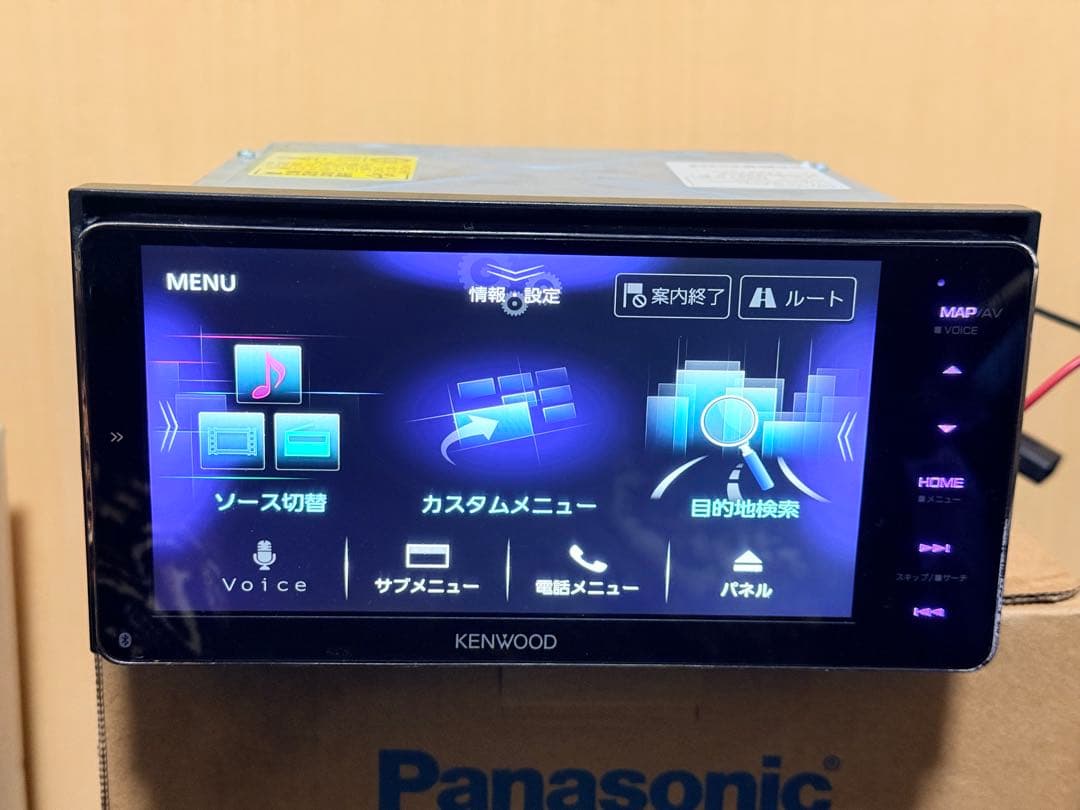 KENWOOD カーナビMDV-M808HDW map dat 2020
