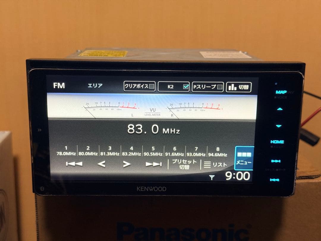 KENWOOD カーナビMDV-M808HDW map dat 2020