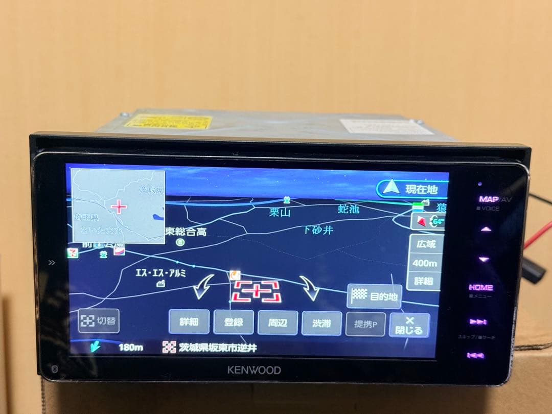 KENWOOD カーナビMDV-M808HDW map dat 2020