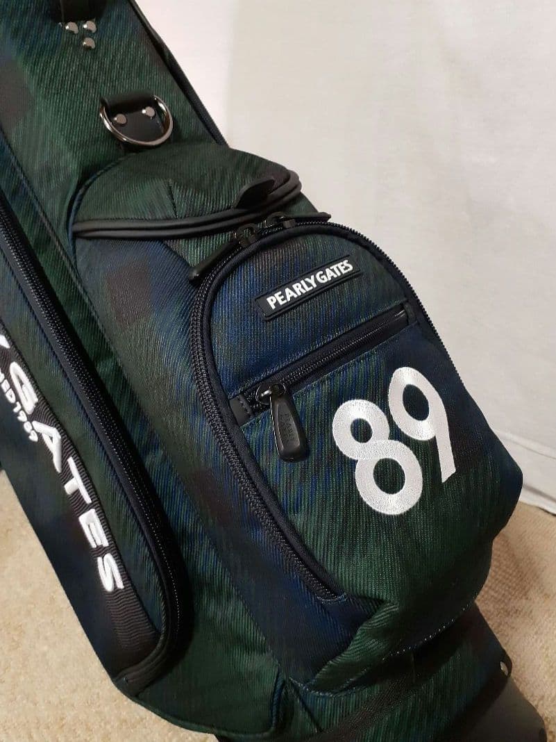 PEARLY GATES /スタンド式 キャディバッグ ブラックウォッチ 未使用