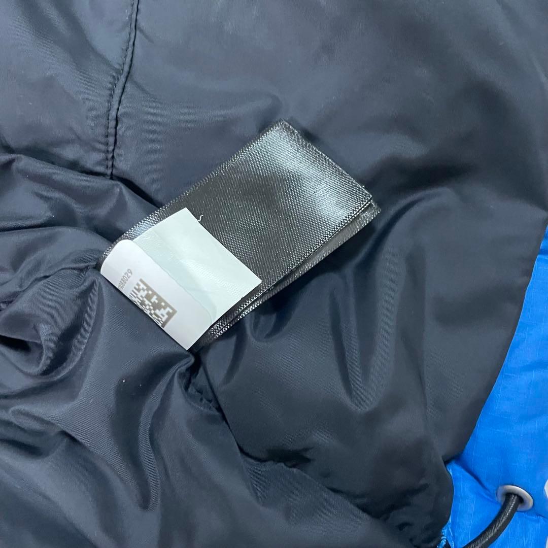 ノースフェイス ダウンベスト アウター レトロ ヌプシ 黒 青 Mサイズ