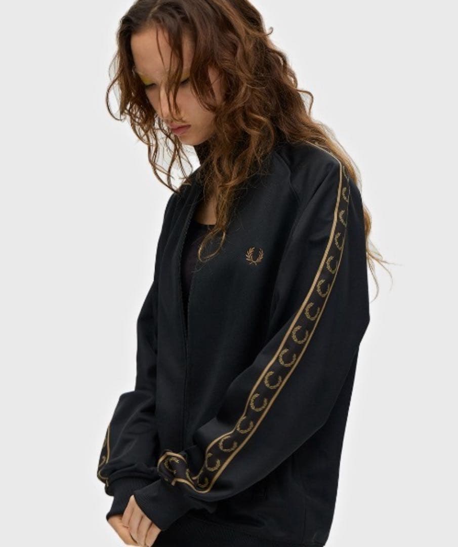美品！フレッドペリー ジャージ トラックジャケット M ブラック