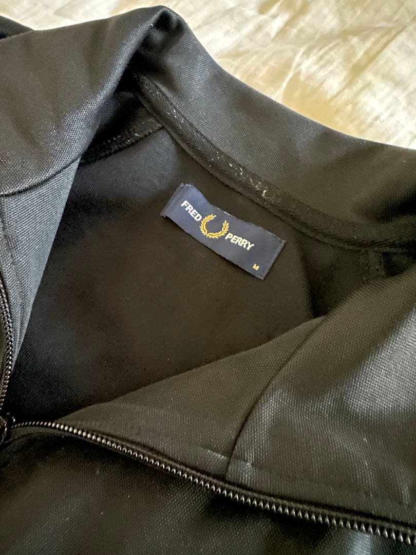 美品！フレッドペリー ジャージ トラックジャケット M ブラック