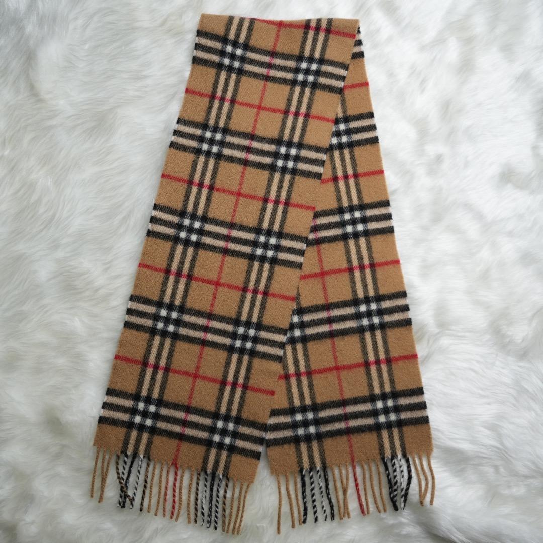 ✨極美品✨BURBERRY バーバリー マフラー ノバチェック ENGLAND