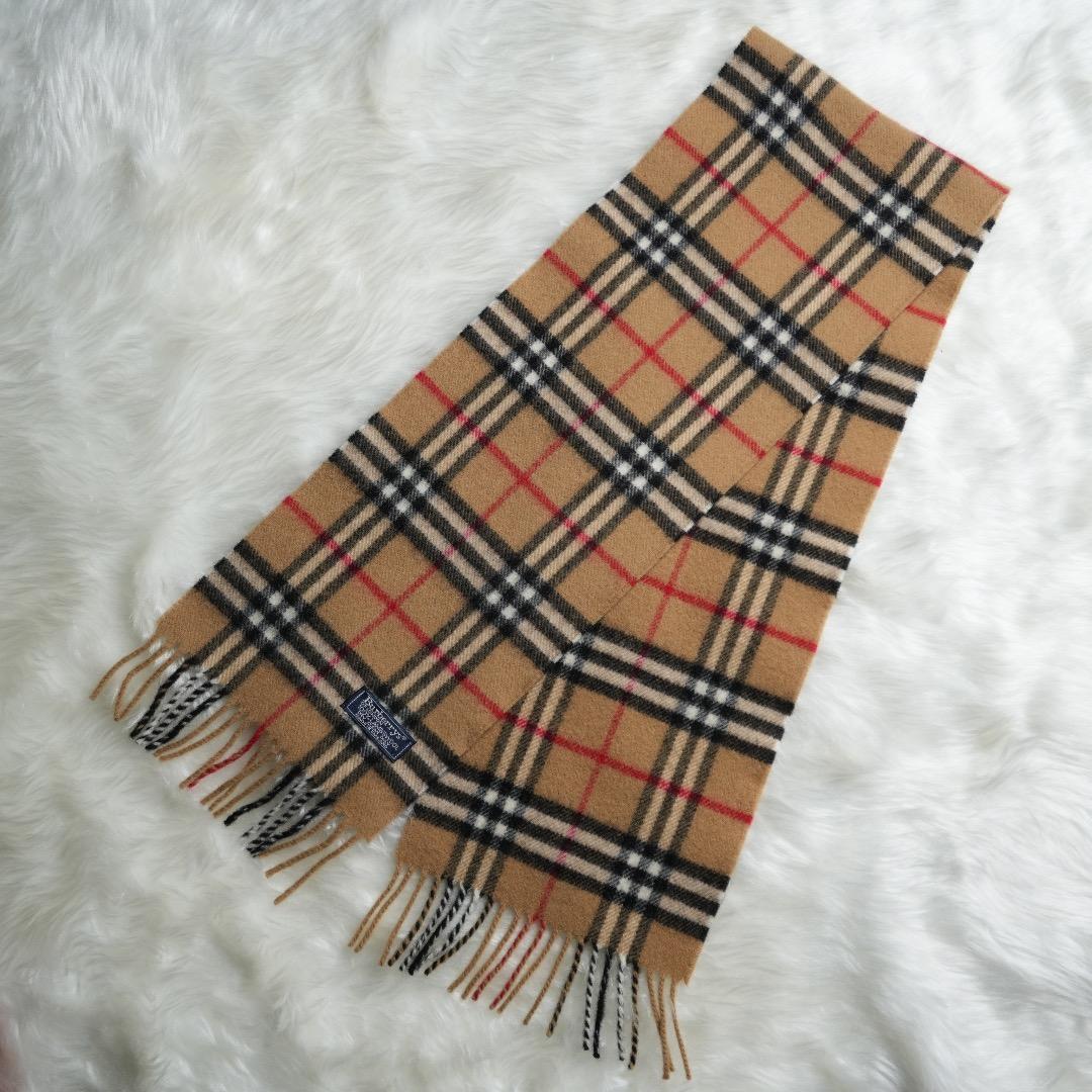 ✨極美品✨BURBERRY バーバリー マフラー ノバチェック ENGLAND