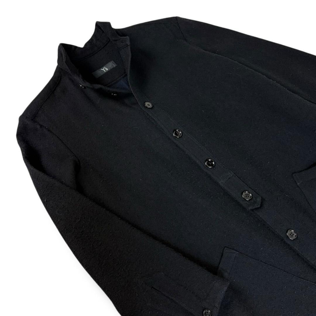 【美品】Y's ヨウジヤマモト アーカイブ ウール シャツ 2サイズ 日本製