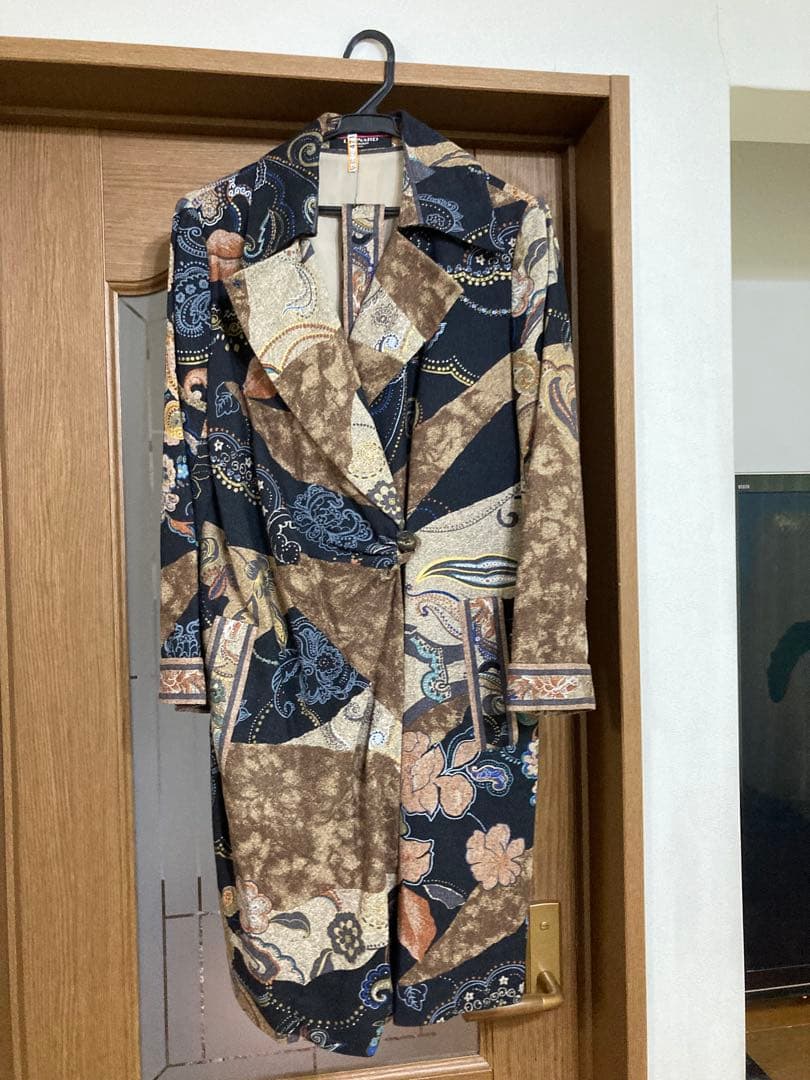 LEONARD シルク100%トレンチコート 11号