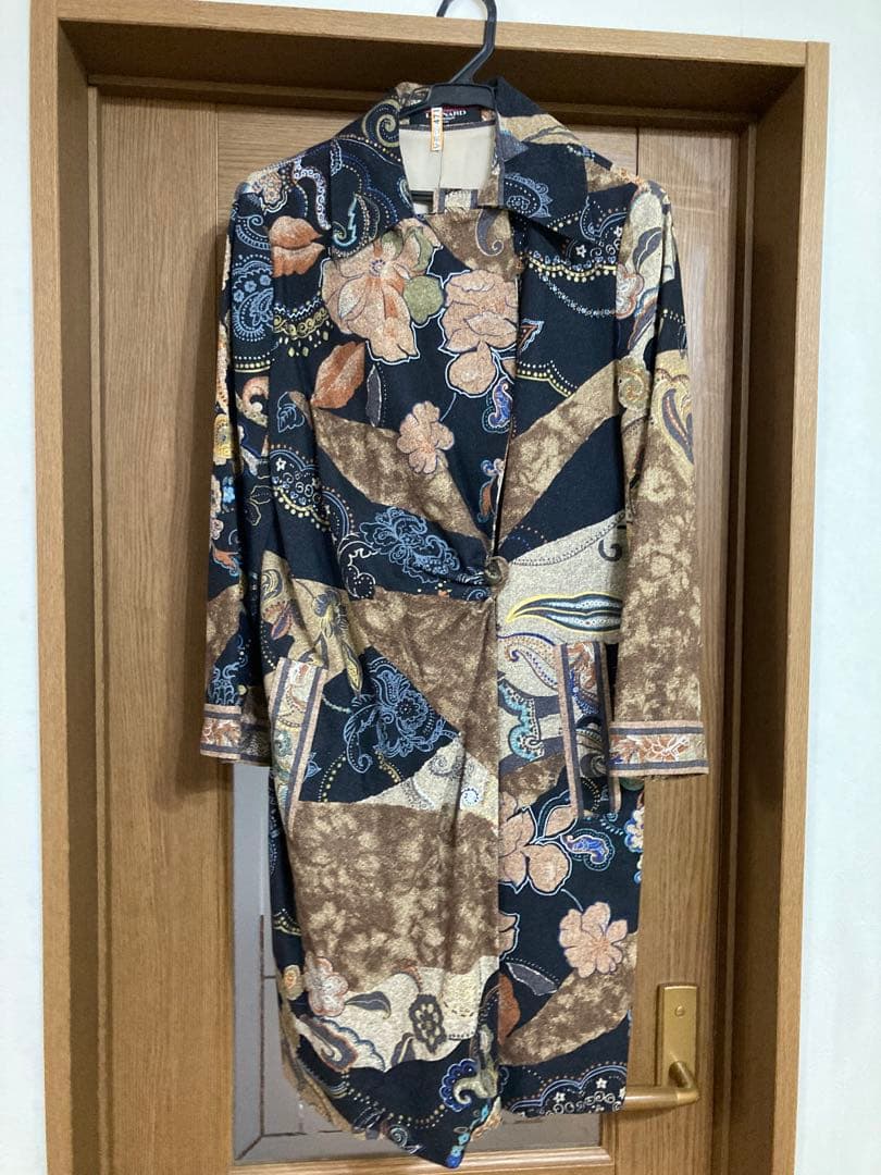 LEONARD シルク100%トレンチコート 11号