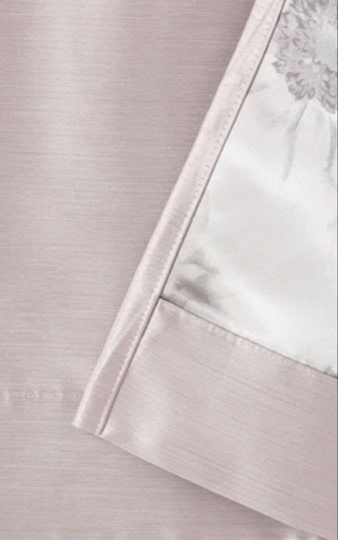 Francfranc 遮光カーテン　スペイシア カーテン ライトピンク　2枚組