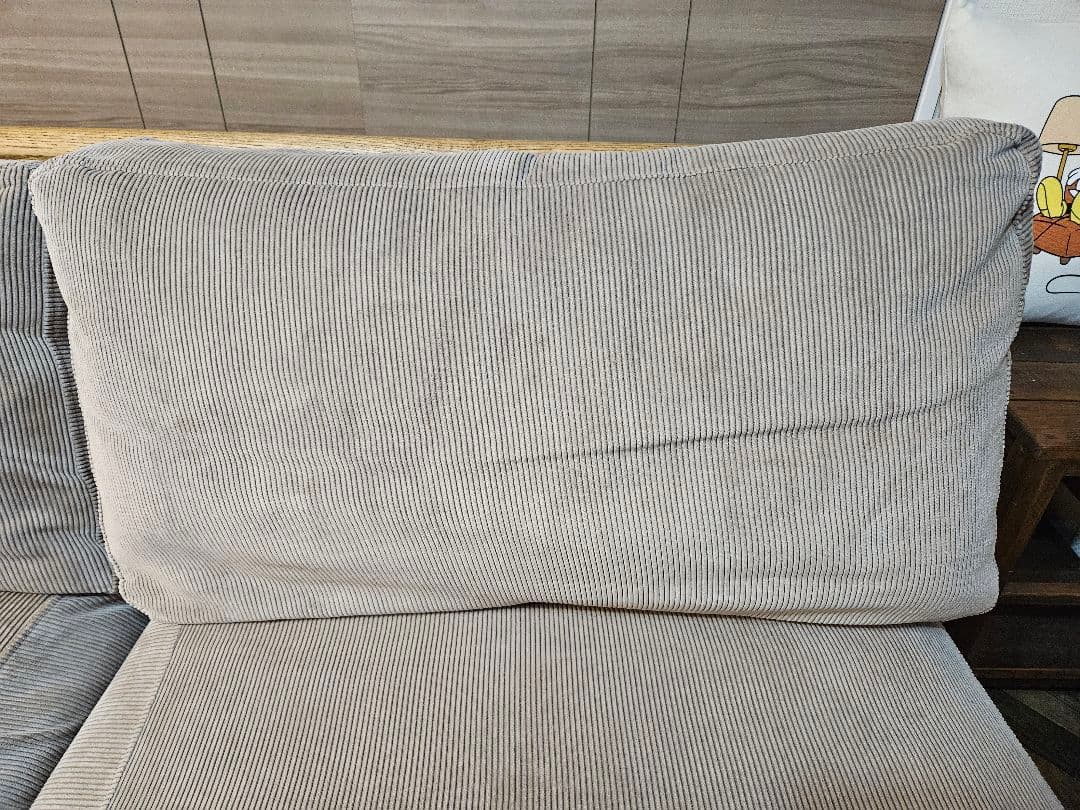 【miminoko】モモナチュラル　クラウドソファ　二人掛け　２P