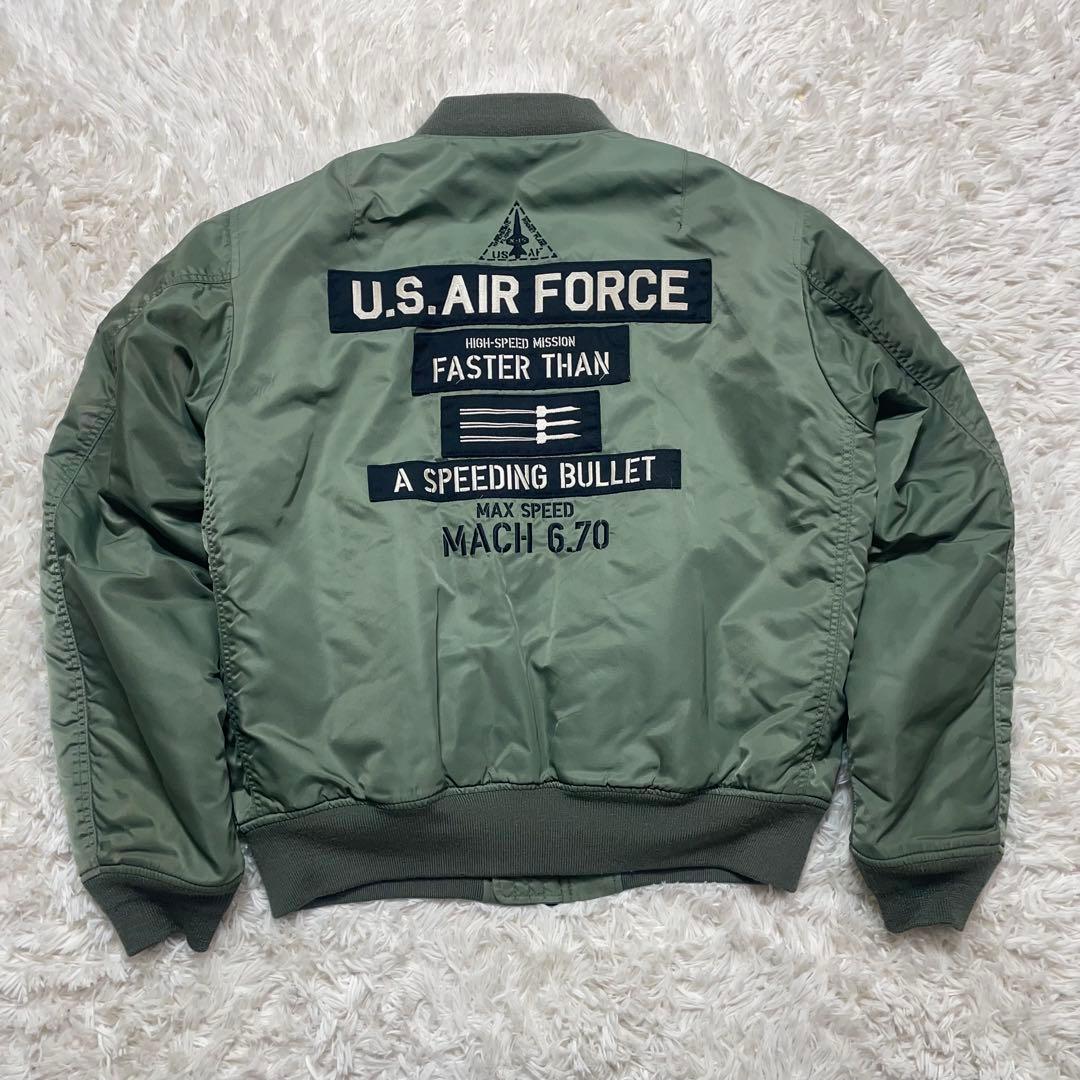 AVIREX MA-1 フライトジャケットUS.AIR FORCE 2XL