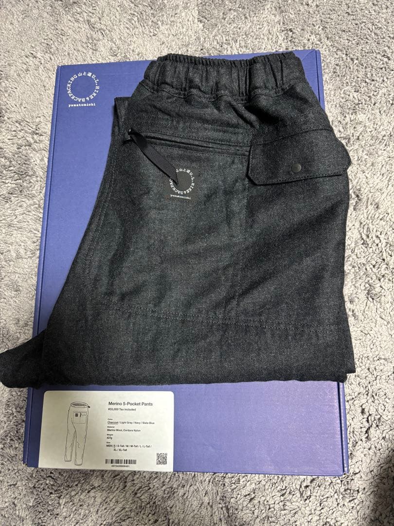 山と道／Merino 5-Pocket Pants