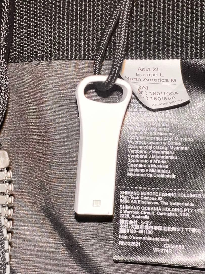 シマノOXEF0 VF-274R ライフジャケット ブラック