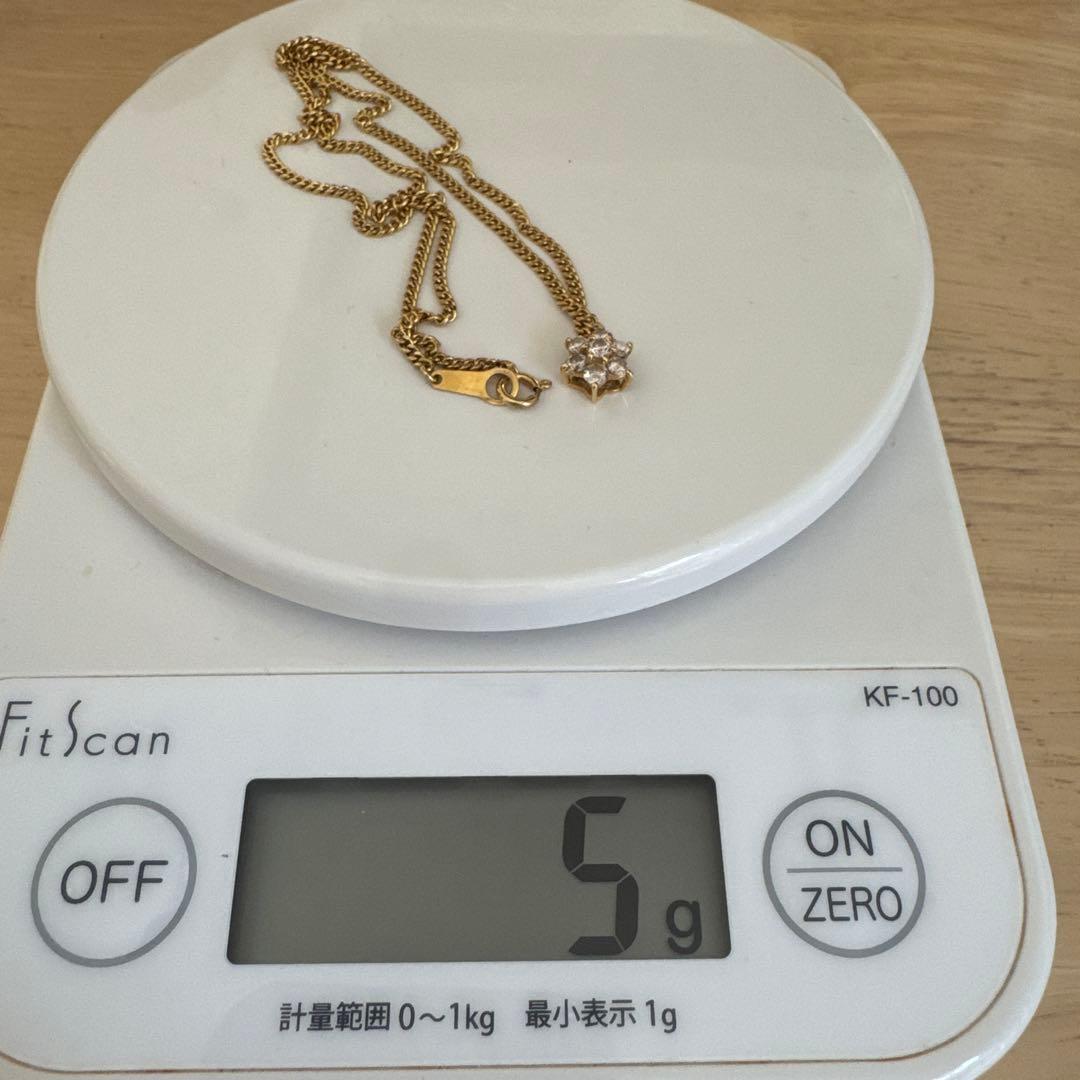 k18ダイヤモンドネックレス