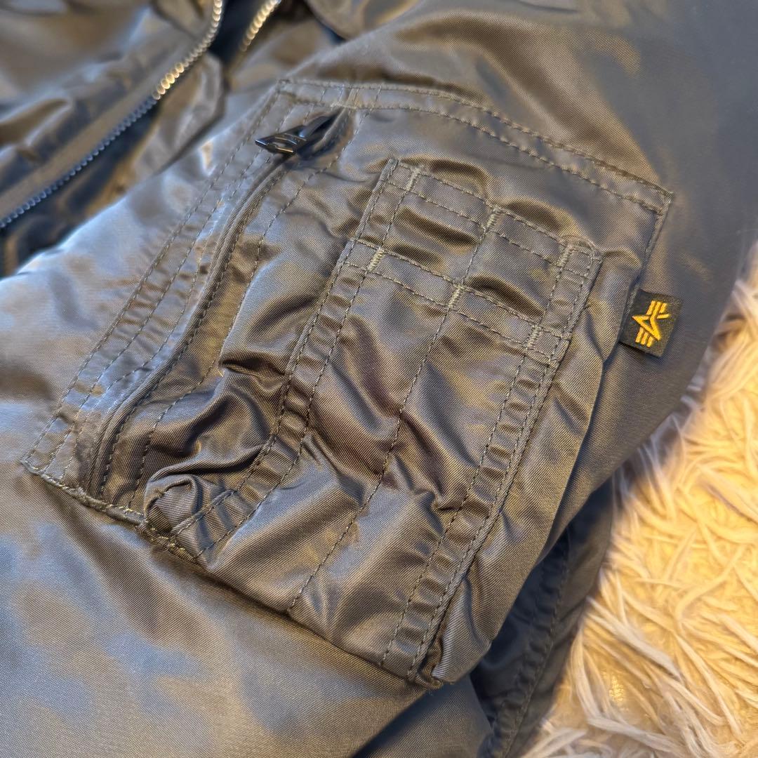 アルファインダストリーズ　CWU-45P フライトジャケット　L　ボンバー　短丈