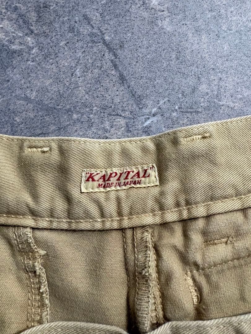 パンツ KAPITAL 9pocket wide chino pants jp made