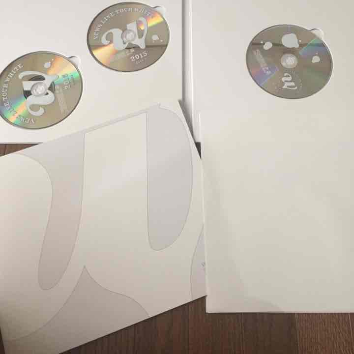 NEWSコンサートDVD初回盤 white