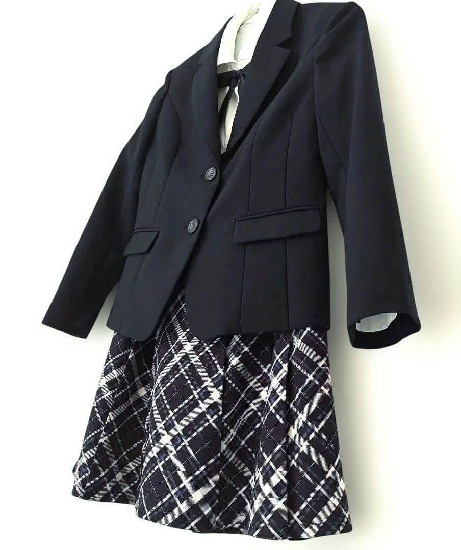 【 Chopin 】150cm お受験 セレモニースーツ 紺系 4点セット