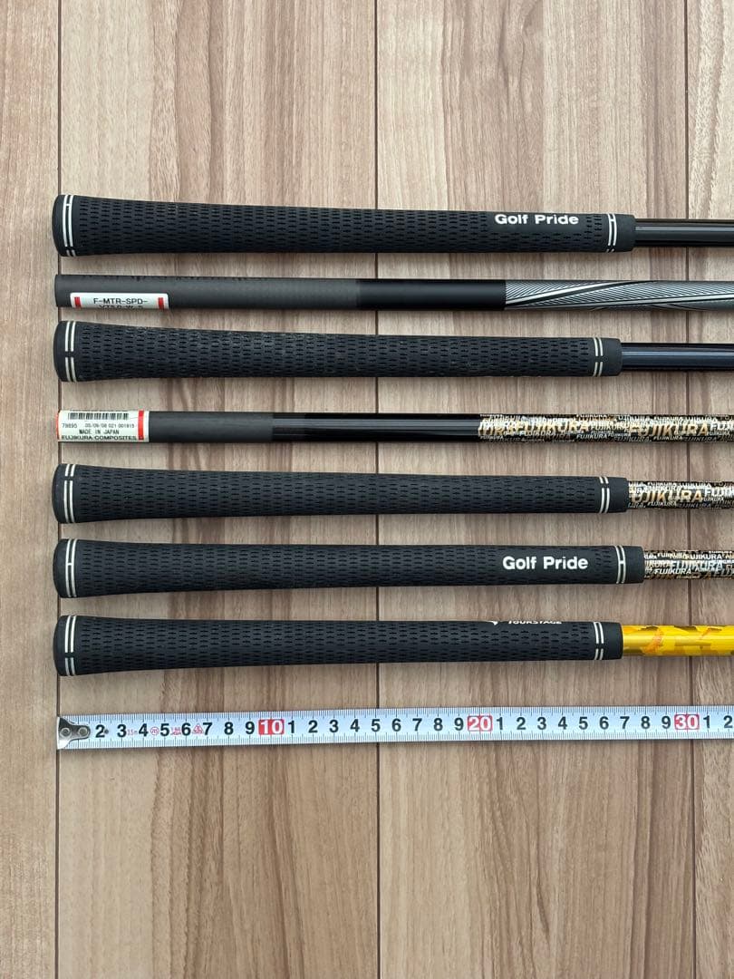 まとめ割あり ランバックス 6X07 S 他7本 フジクラシャフト まとめ売り