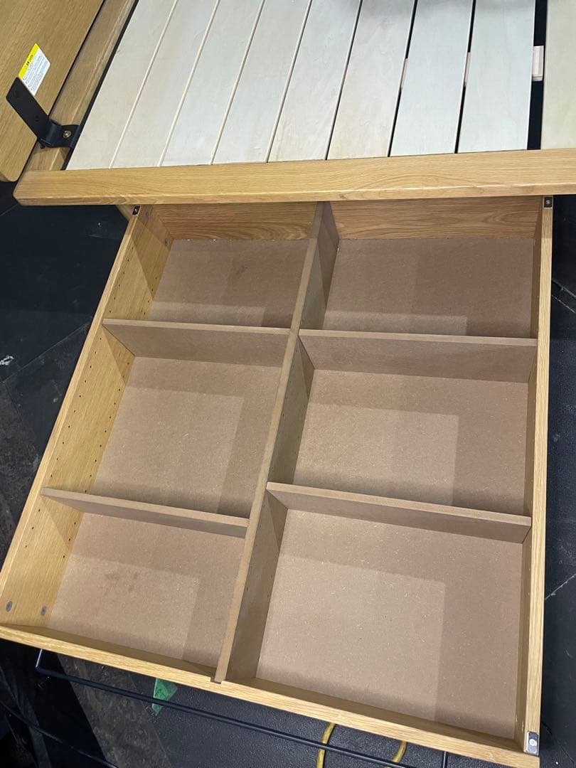 無印良品 シングル ベットフレーム 収納付き