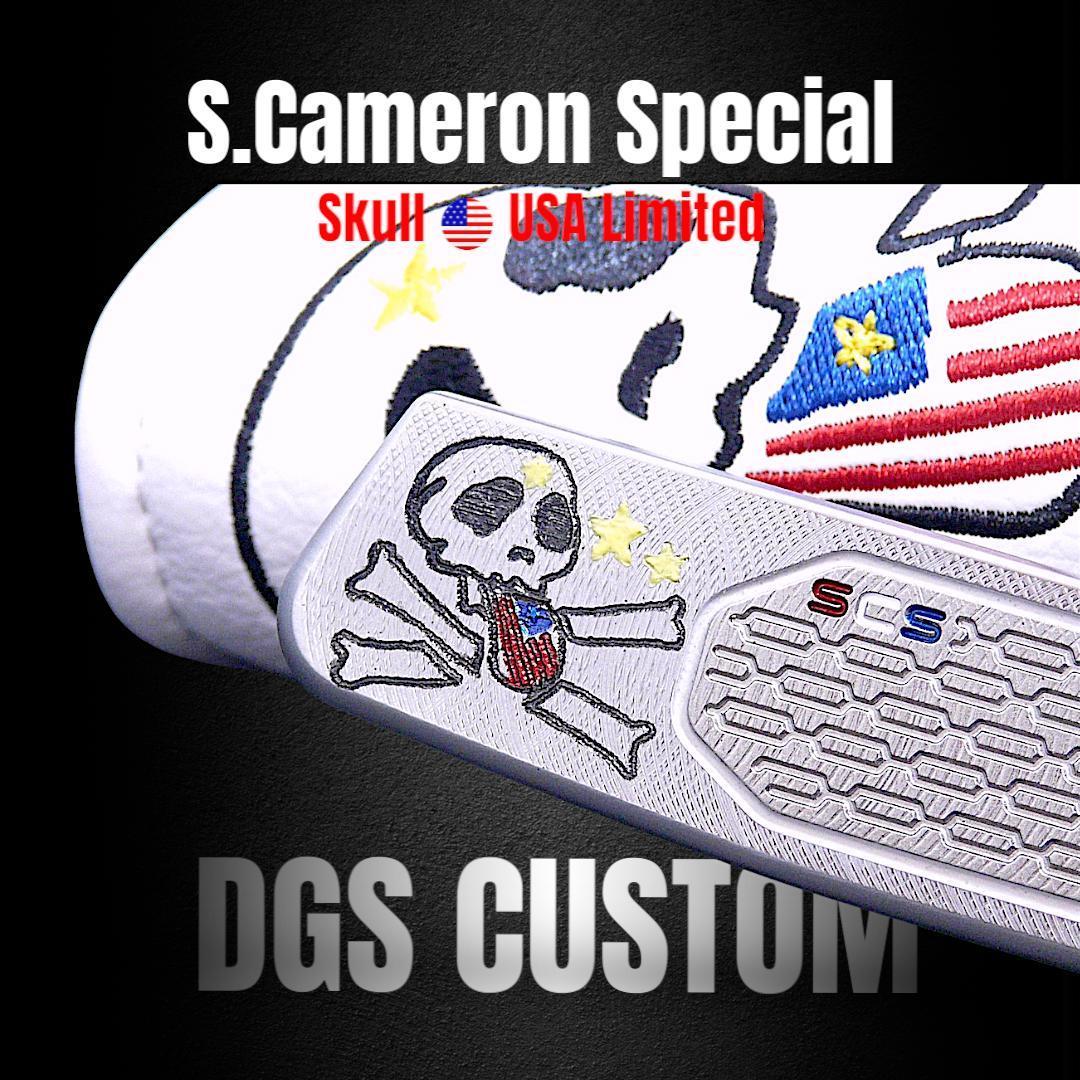 限定1★Newport2 スカルUSAスペシャル★DGSカスタムパター 34