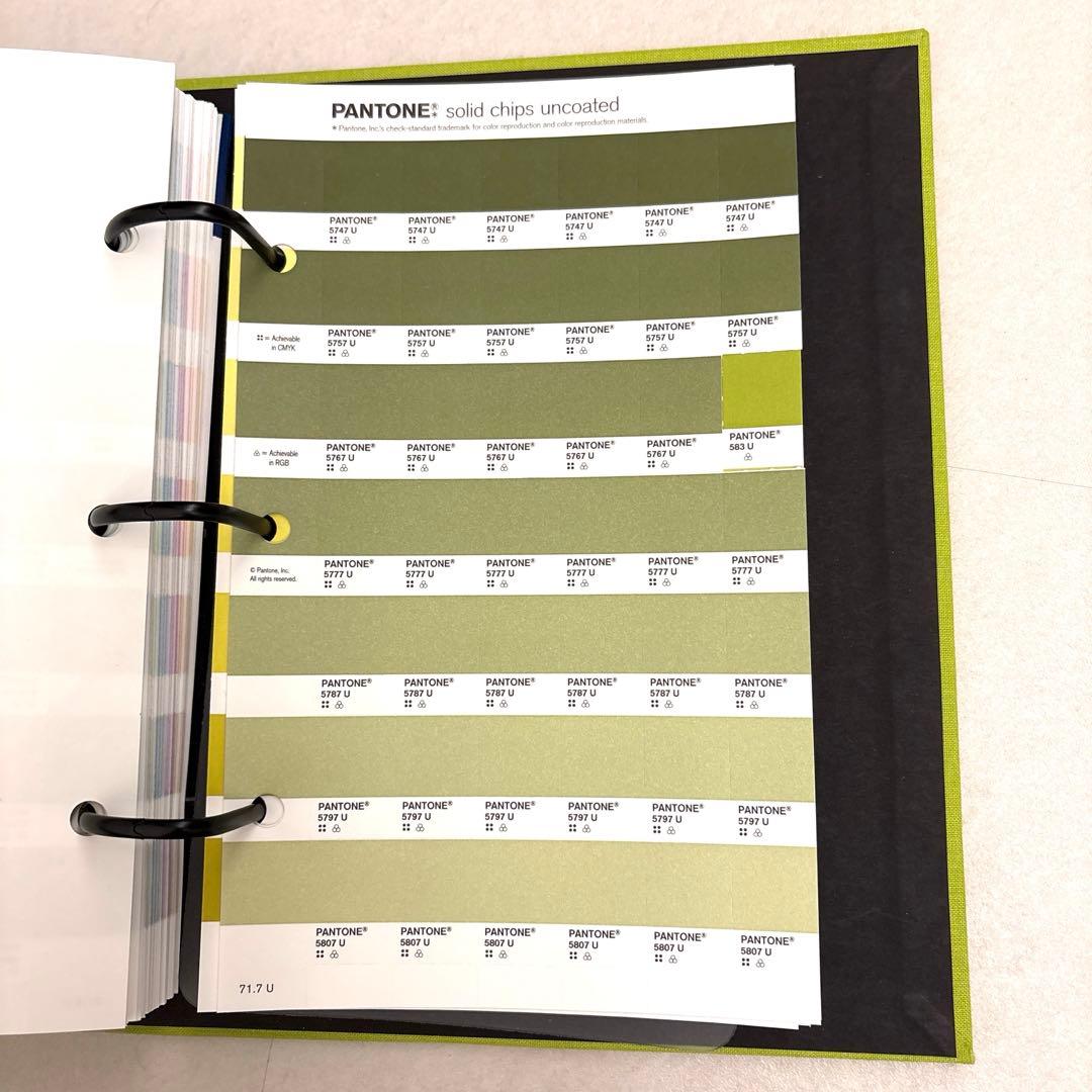 Pantone(パントーン) ソリッドチップス uncoated