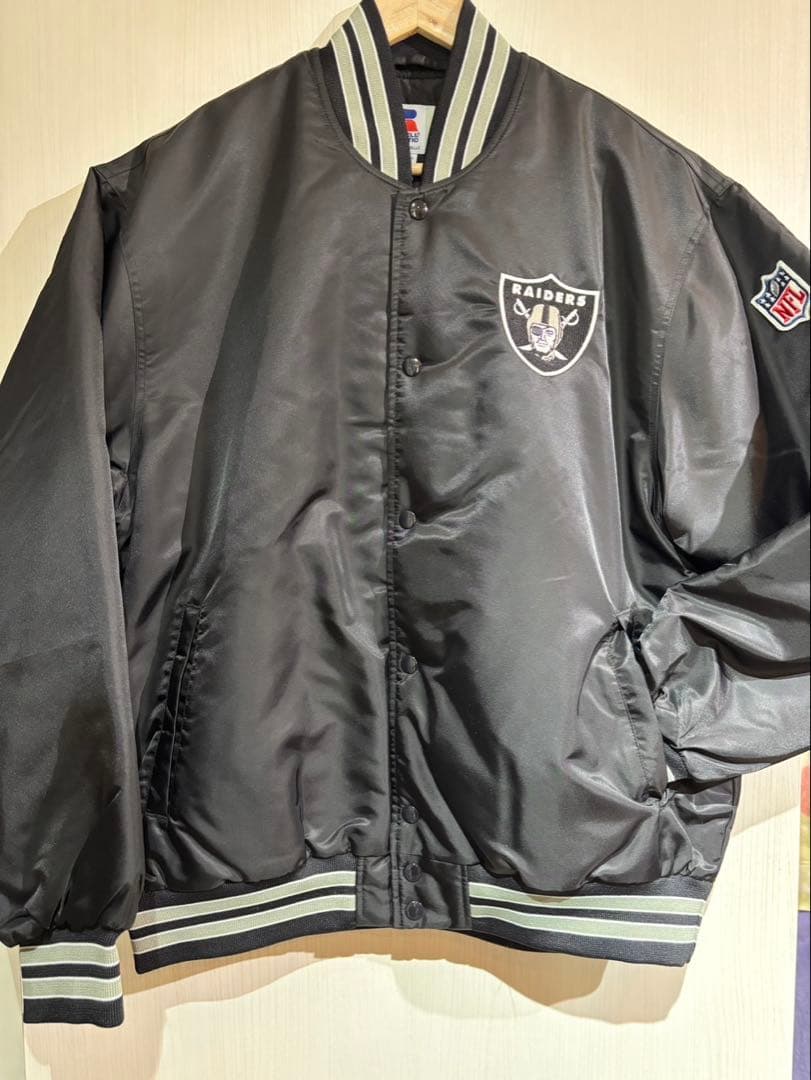 RAIDERS新品Russell レイダース NFL スタジャンXL