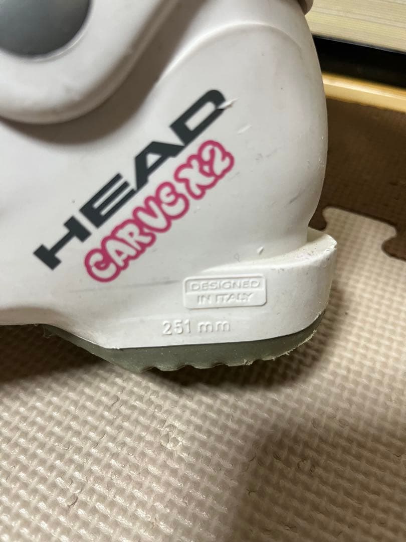 スキー3点セット KAZAMA 100cm ピンク スキー板 ストック ブーツ