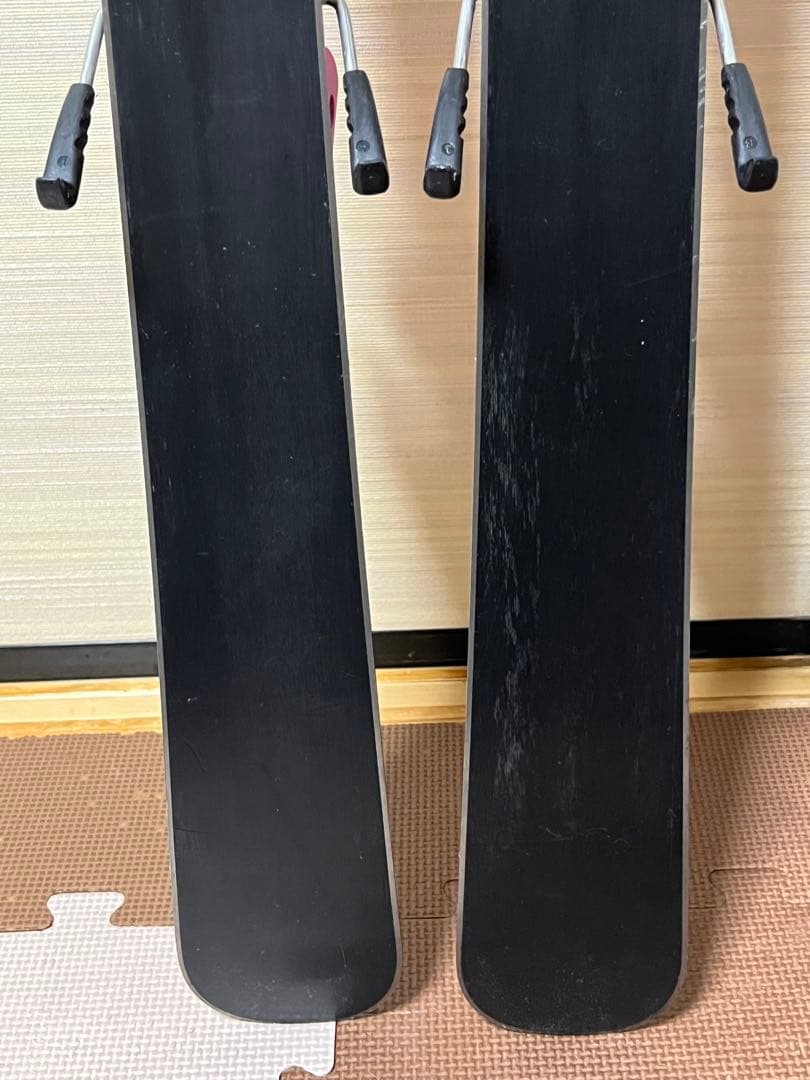 スキー3点セット KAZAMA 100cm ピンク スキー板 ストック ブーツ