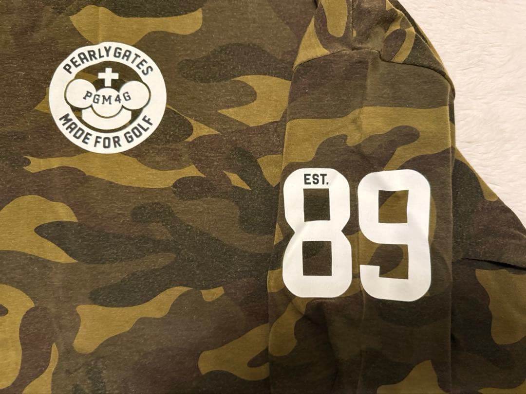 【美品】パーリーゲイツ　カモフラ　インナー