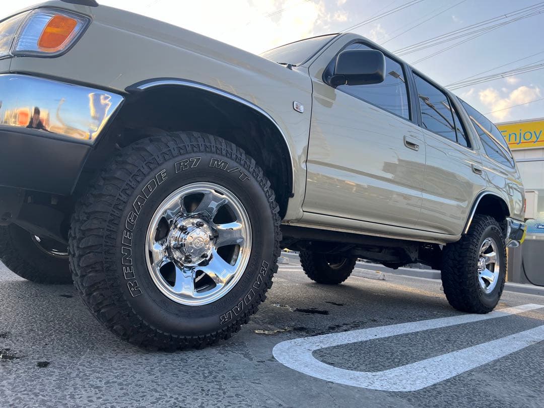 激レア　希少　185 ハイラックスサーフ　純正 ホイール　メッキ　16インチ