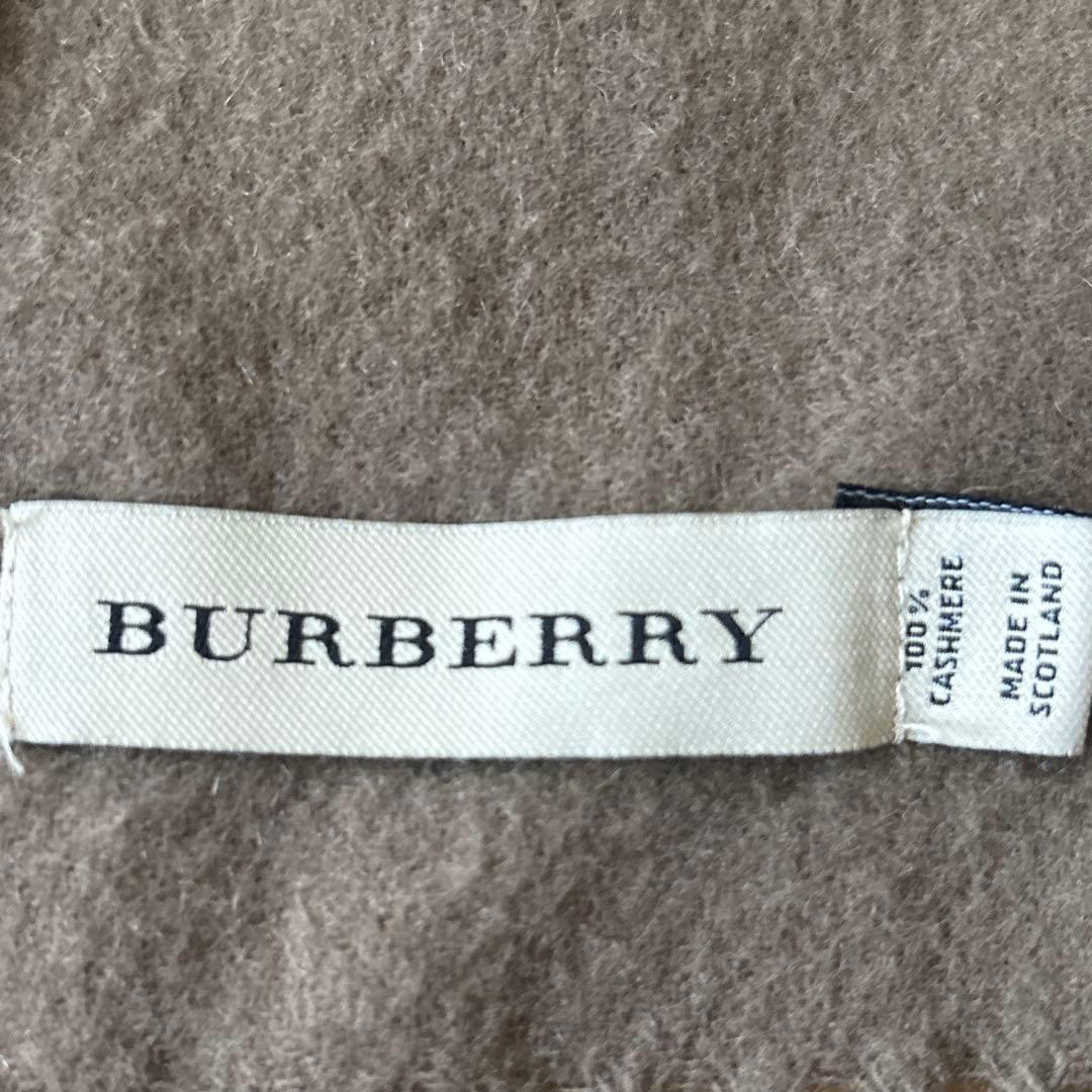 ✨カシミヤ100%✨バーバリー　マフラー ホース刺繍 希少 近年モデル