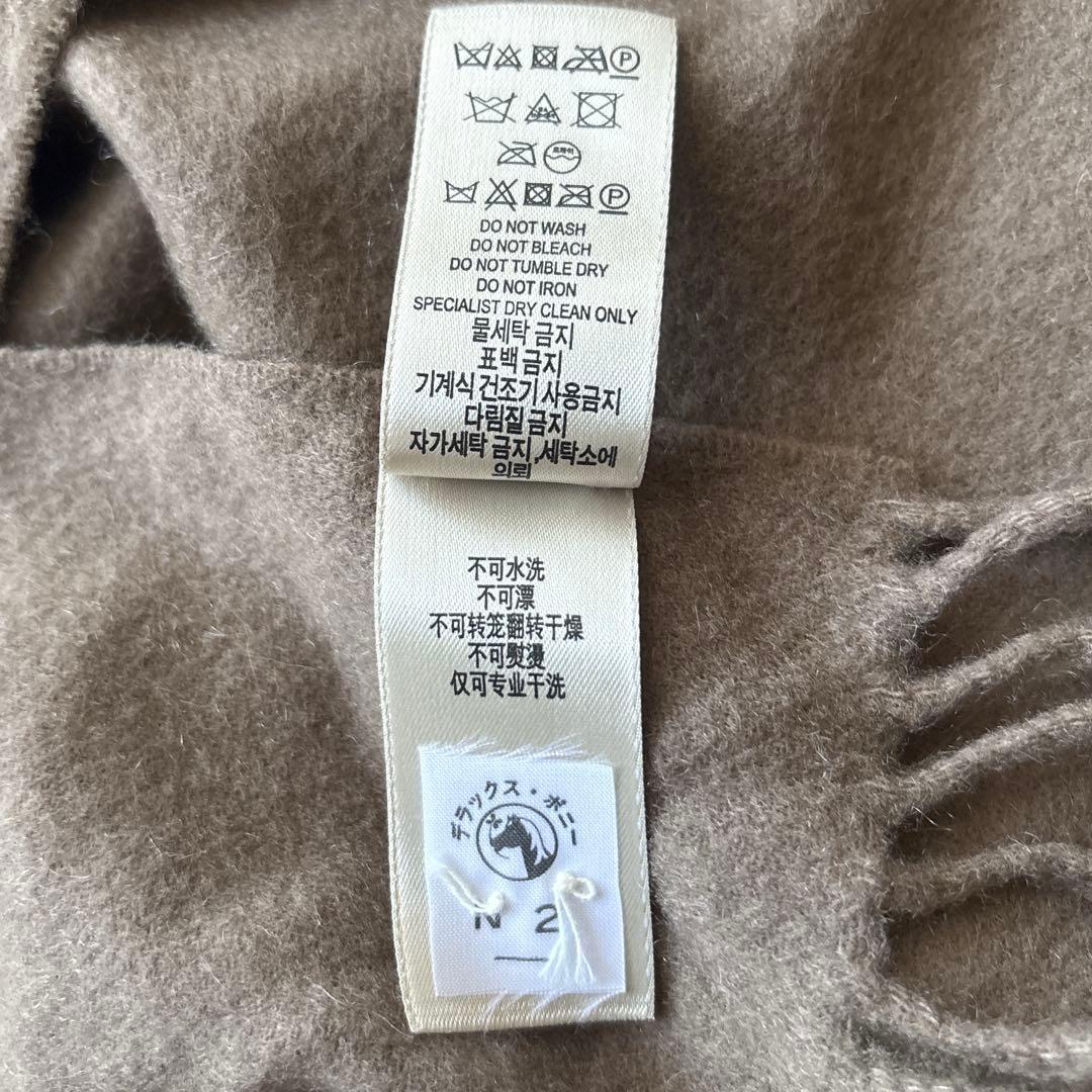 ✨カシミヤ100%✨バーバリー　マフラー ホース刺繍 希少 近年モデル