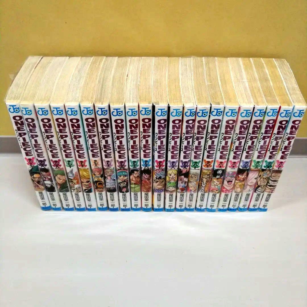 ワンピース　全巻　109卷(初版本78冊)＋関連本5冊