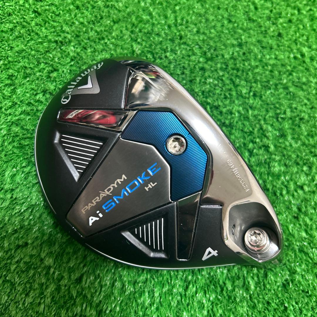 キャロウェイパラダイムAi SMOKE HLユーティリティ4番ヘッドのみ美品