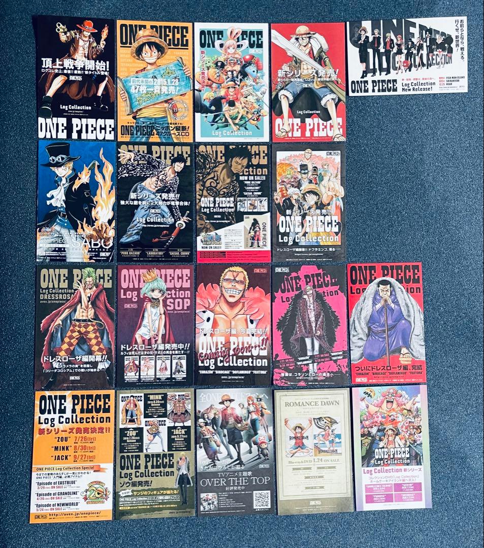 (11) ワンピース　全112巻初版本　帯☆チラシ全巻 ＋ おまけ