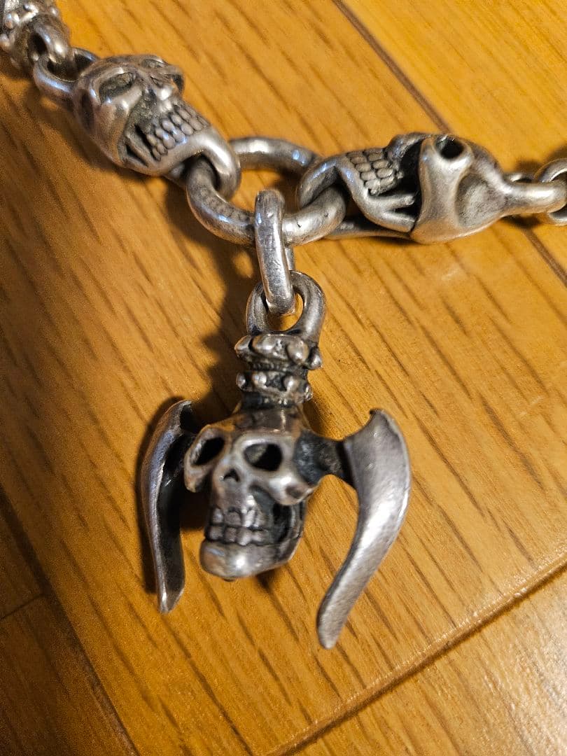 スカルデザイン ウォレットチェーン　トラヴィス？