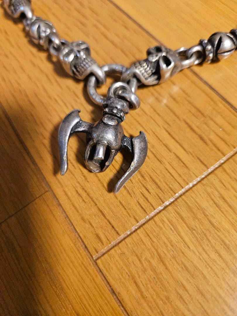 スカルデザイン ウォレットチェーン　トラヴィス？