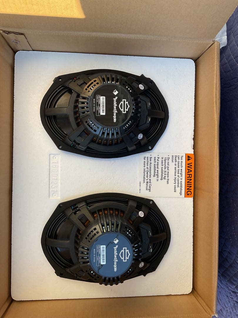 サドルバッグスピーカー Rockford Fosgate Stage III