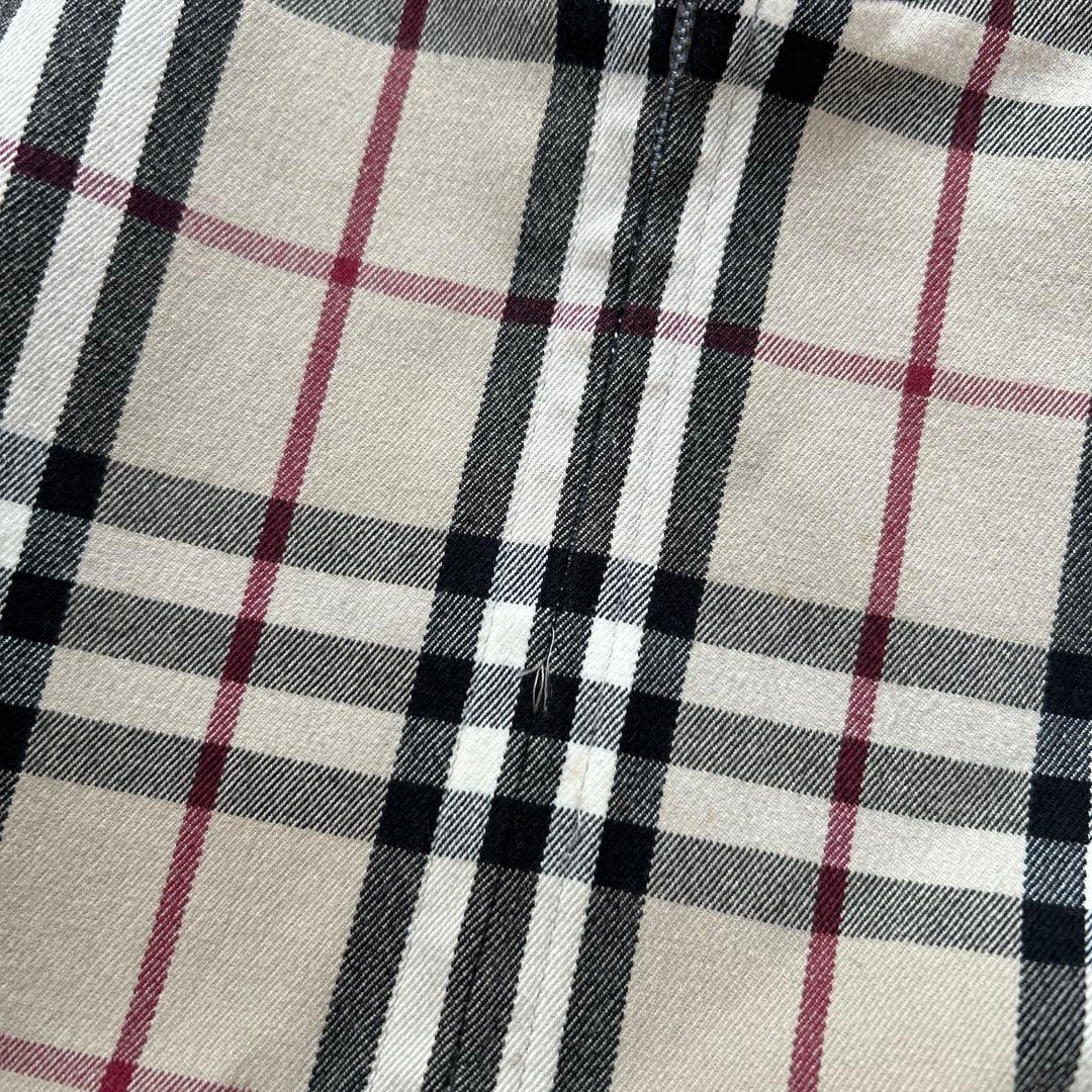 バーバリーロンドン　ノバチェック　ベスト　大きいサイズ　15