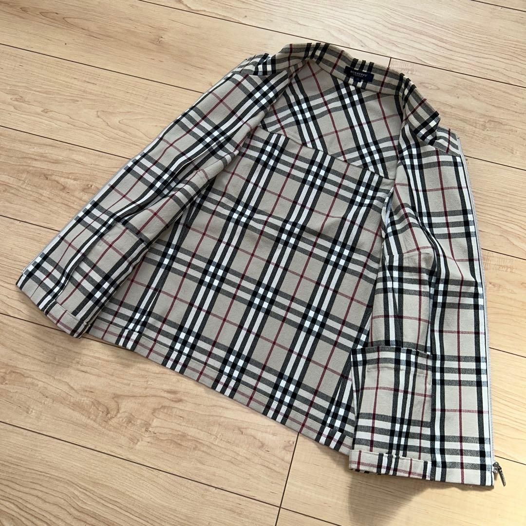 バーバリーロンドン　ノバチェック　ベスト　大きいサイズ　15