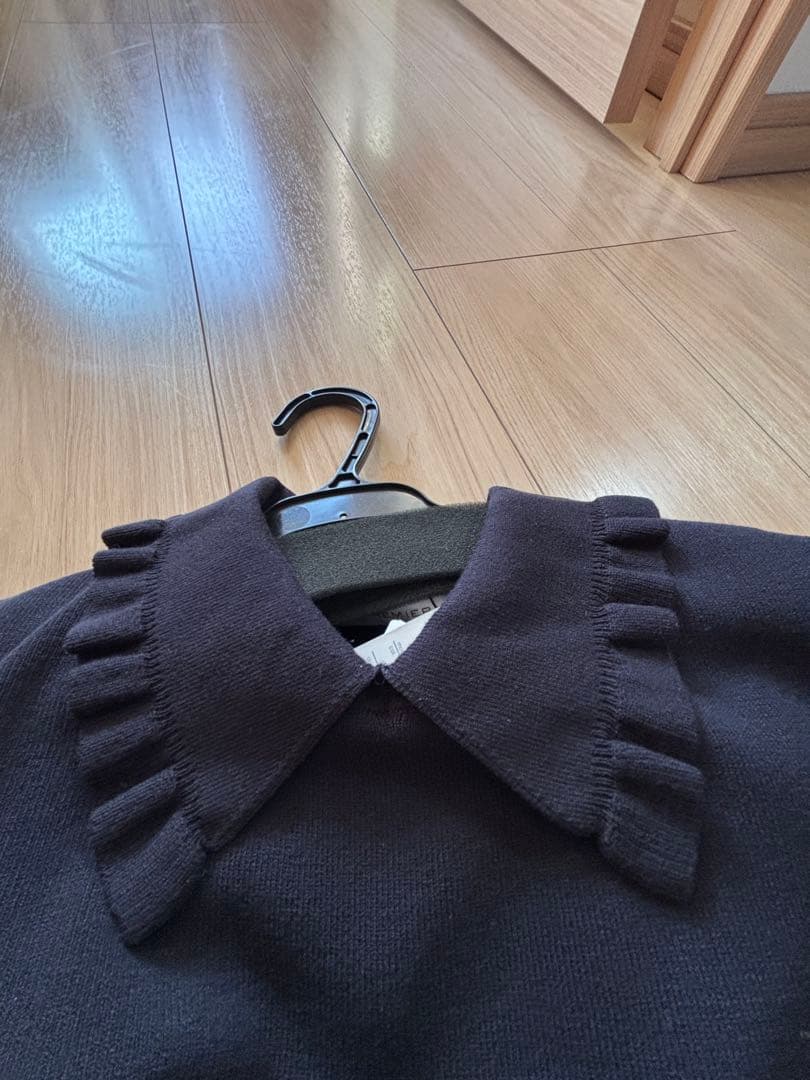 M-PREMIER ネイビーワンピース 02