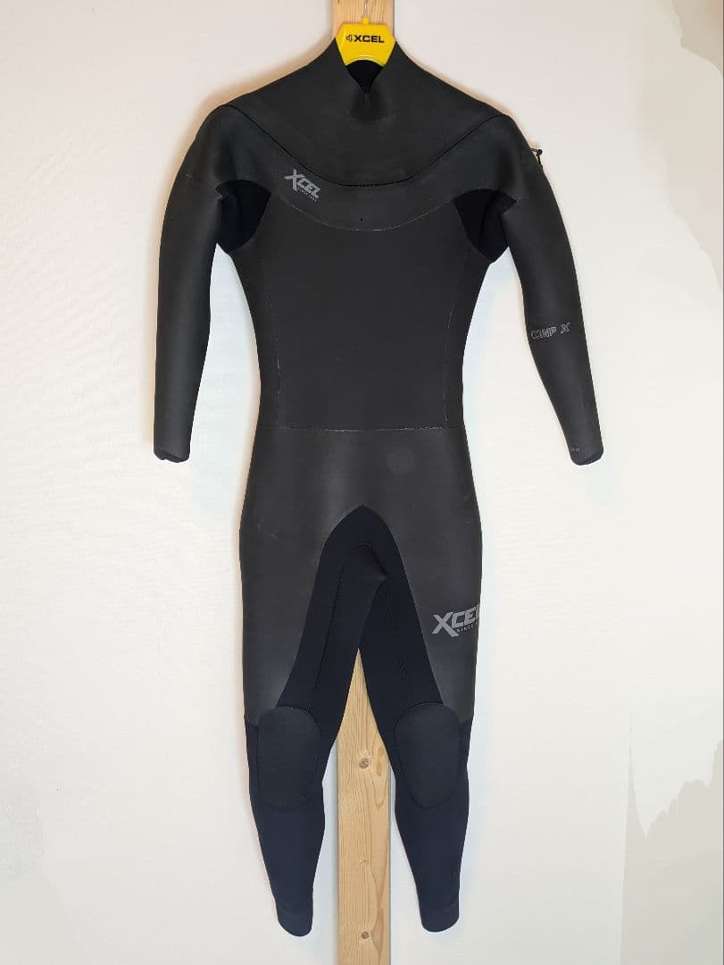 未使用 ウェットスーツ メンズ セミドライ 3mm L 裏起毛 XCEL 日本製